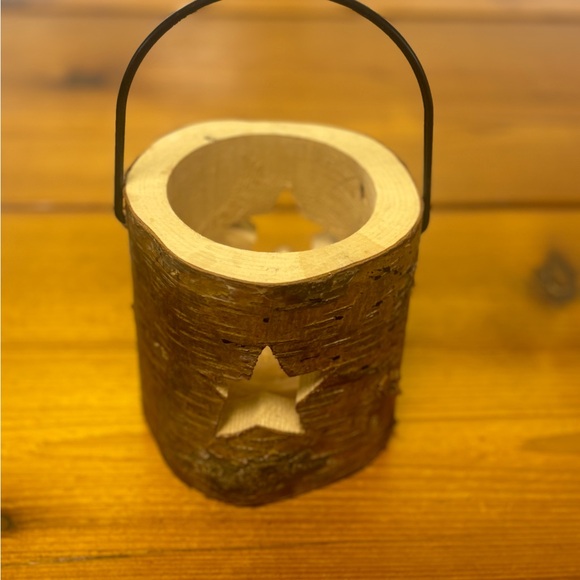 ❤️3/$15🩷Birch Wood Star Tea Light Candle Holder - Picture 3 of 5